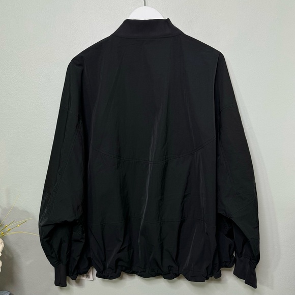 Lululemon Lightweight Bomber Jacket Cinch Hem Black Size XL NWT - Picture 7 of 14